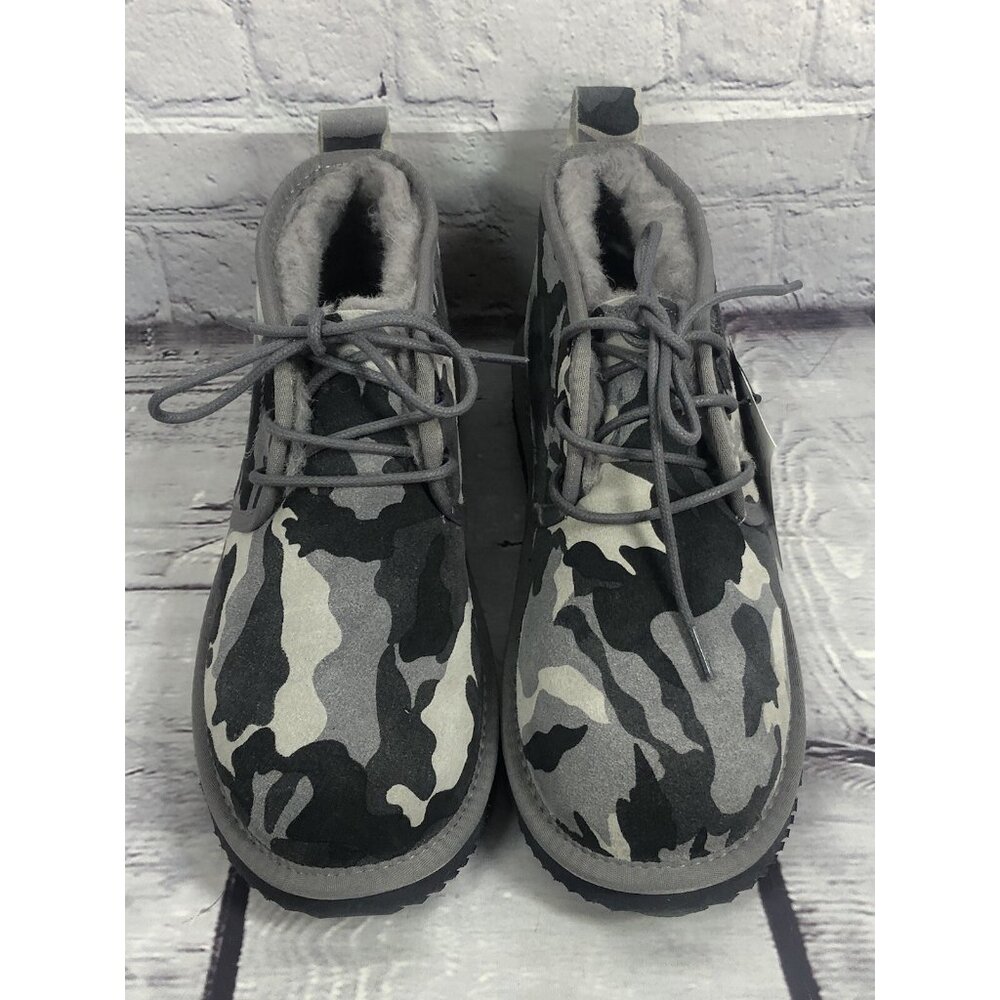 Alpine Design camo suede  men6/ womens 8‎ waterproof hiking boots nwt - Picture 4 of 12